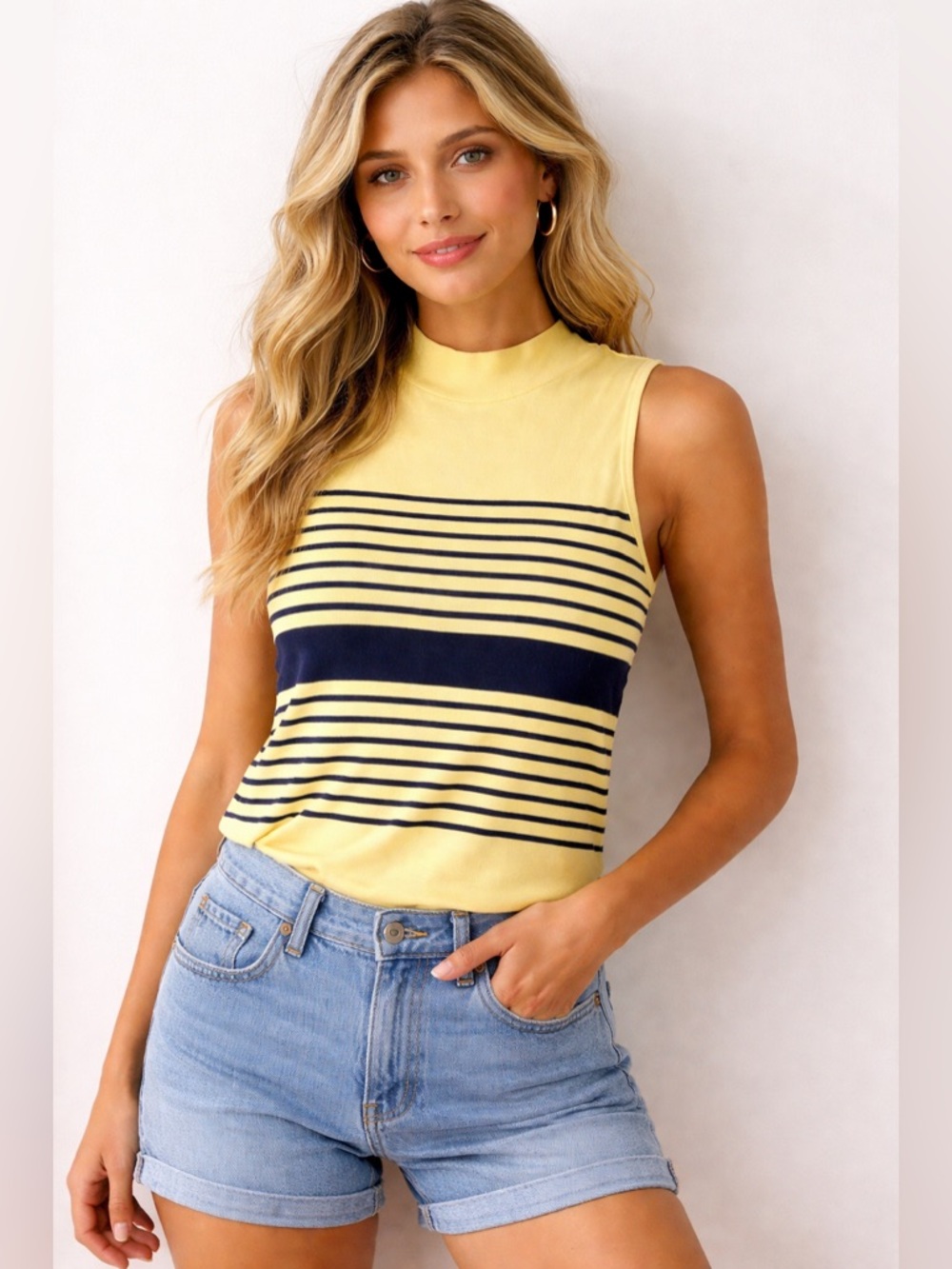 Vintage Northern Spirit Cotton Sleeveless Tee